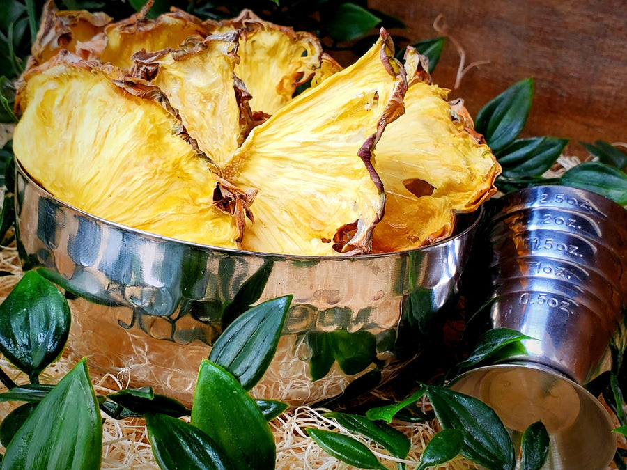 60 tranches d'ananas déshydratés - Crowd Bar & Flair