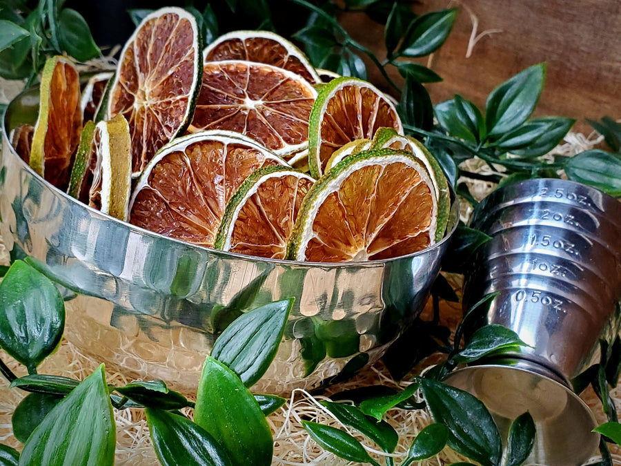 60 tranches de limes déshydratées - Crowd Bar & Flair